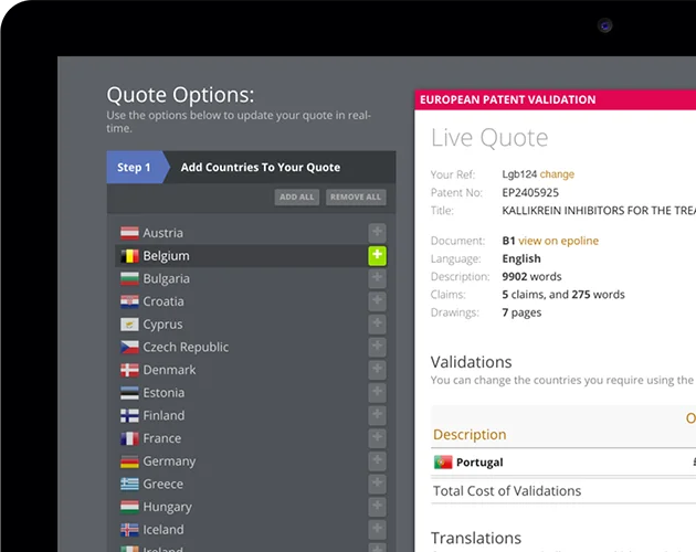 Live, Interactive Quotes